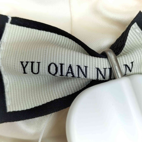 YU QIAN NIAN Rabbit Faux Eco-Fur Coat ラビットフェイクエコファーコート レディース