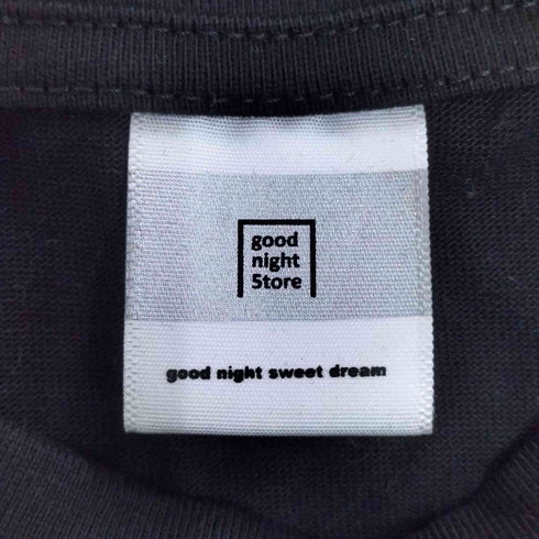 GOOD NIGHT 5TORE アニマル 猫プリント クルーネック Tシャツ レディース FREE