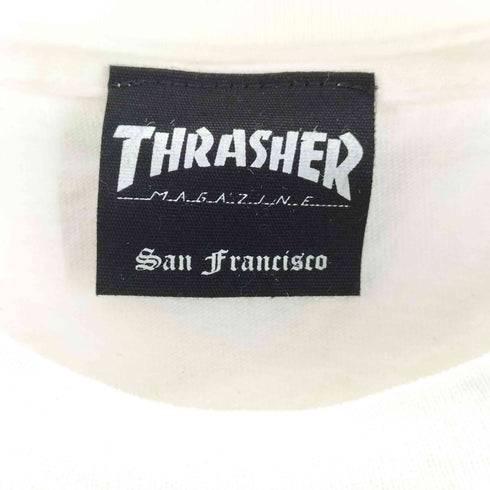 スラッシャー THRASHER フロントロゴプリントTシャツ メンズ