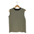 セオリー theory CLINTON STRIPE PERFECT MU ボーダー クルーネック ノースリーブ トップス レディース JPN:S