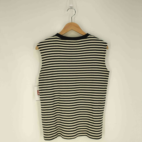 セオリー theory CLINTON STRIPE PERFECT MU ボーダー クルーネック ノースリーブ トップス レディース JPN:S