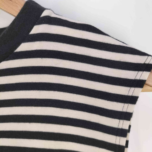 セオリー theory CLINTON STRIPE PERFECT MU ボーダー クルーネック ノースリーブ トップス レディース JPN:S