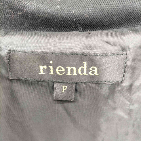 リエンダ rienda バックプリーツトレンチコート レディース FREE