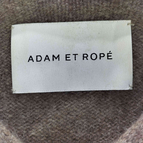 アダムエロペ Adam et Rope ヤクVネックチュニックニット レディース FREE
