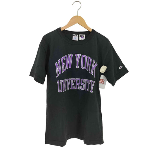 チャンピオン Champion MADE IN USA T1011 アーチ2段カレッジロゴプリントTシャツ メンズ import:M