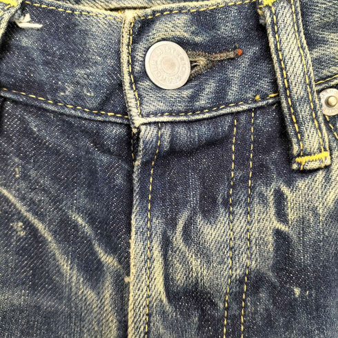 ヒステリックグラマー HYSTERIC GLAMOUR SP加工COLLAGE pt デニムスリムストレートPT メンズ W28L32