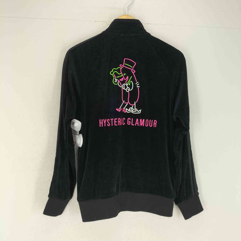 ヒステリックグラマー HYSTERIC GLAMOUR NIGHT GROOVE刺繍トラックジャケット メンズ JPN:S