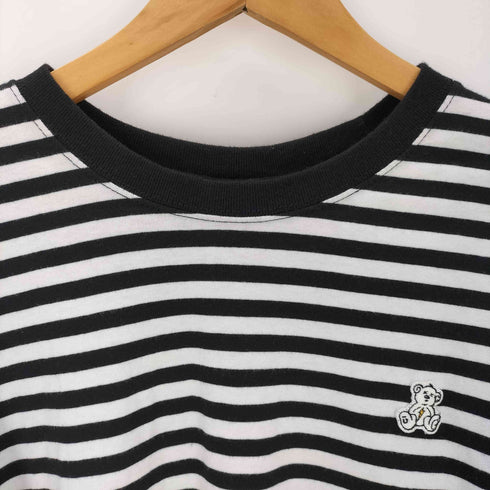 イストクンスト ISTKUNST サンダーBEAR長袖ボーダーTEE メンズ JPN:L