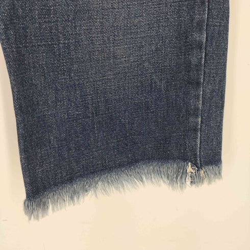 トリココムデギャルソン tricot COMME des GARCONS ダメージ加工デニムハーフパンツ レディース JPN:S