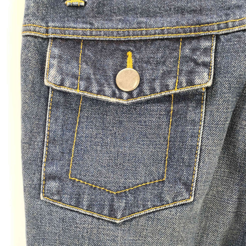 トリココムデギャルソン tricot COMME des GARCONS ダメージ加工デニムハーフパンツ レディース JPN:S