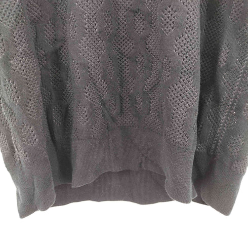 フレッドペリー FRED PERRY Open Knit T-Shirt メンズ JPN:L