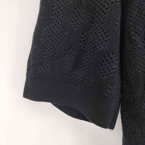 フレッドペリー FRED PERRY Open Knit T-Shirt メンズ JPN:L