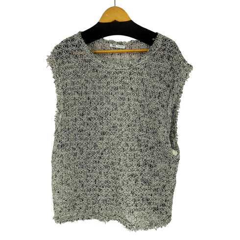 ザラ ZARA TEXTURE TANK TOP メンズ M