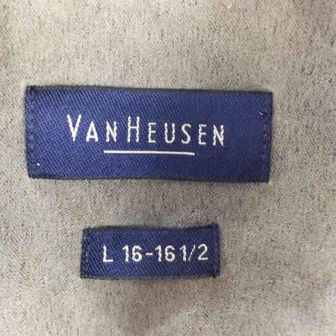 ヴァンヒューゼン VAN HEUSEN L/S SOFT SUEDE シャツ メンズ JPN:L