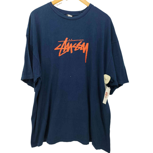 ステューシー Stussy 00s ロゴプリントクルーネックTシャツ メンズ import:XXL