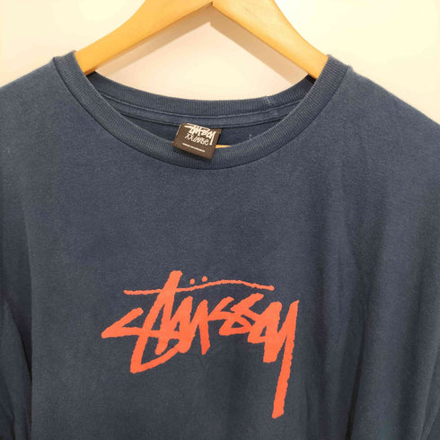 ステューシー Stussy 00s ロゴプリントクルーネックTシャツ メンズ import:XXL