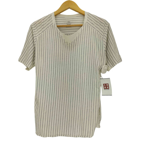 ウィズリミテッド WHIZ LIMITED サイドサーマル切替 ストライプ Tシャツ メンズ JPN:L