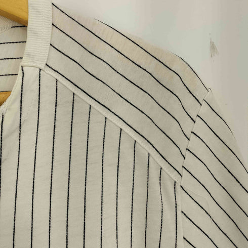 ウィズリミテッド WHIZ LIMITED サイドサーマル切替 ストライプ Tシャツ メンズ JPN:L