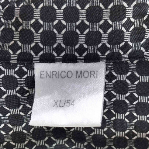 ENRICO MORI ユーロ サテン pajama shirt メンズ JPN:XL