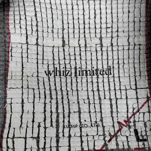 ウィズリミテッド WHIZ LIMITED 裏地サーマル ダブルフェイス ジップパーカー スパイダーウェブ メンズ JPN:L