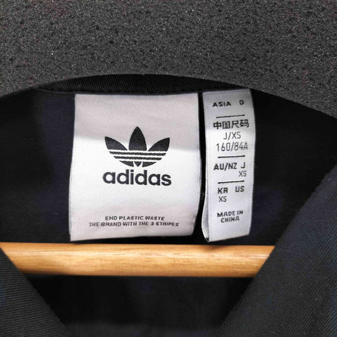 アディダスオリジナルス adidas Originals Solid Color Logo Sports Short Sleeve Shirt レディース JPN:XS