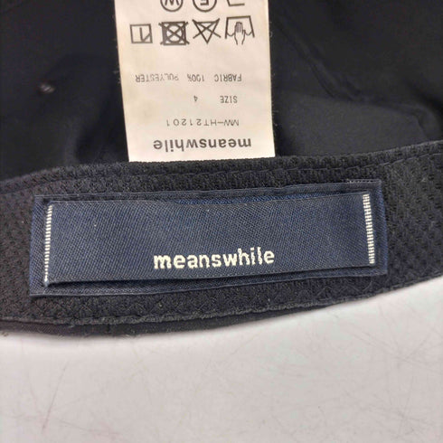 ミーンズワイル meanswhile 21AW Crisp 6Panel Cap メンズ 4