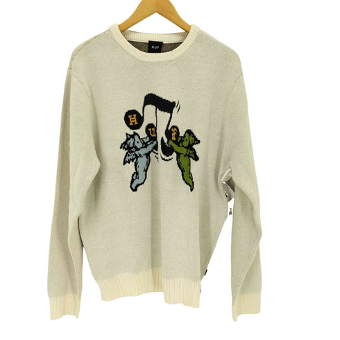 ハフ HUF HUFSONG INTARSIA SWEATER メンズ JPN:L