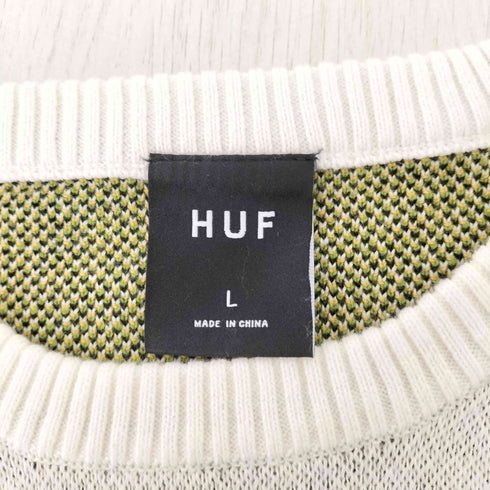 ハフ HUF HUFSONG INTARSIA SWEATER メンズ JPN:L