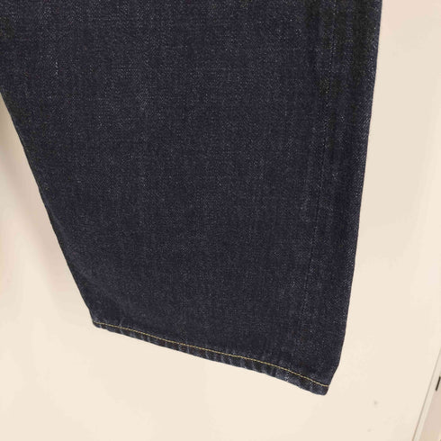 NEGATIVE DENIM 5P Wide Jeans ジップフライ ワイド デニム パンツ インディゴ 濃紺 メンズ JPN:2