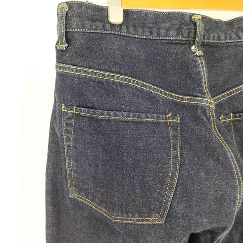 NEGATIVE DENIM 5P Wide Jeans ジップフライ ワイド デニム パンツ インディゴ 濃紺 メンズ JPN:2