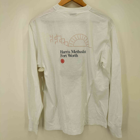 スクリーンスターズ SCREEN STARS 80-90S USAモック製 モックネック L/S プリントTシャツ メンズ import:L