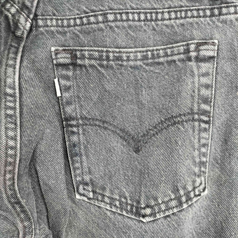 リーバイス Levis 90s 664 LOOSE silver Tab ブラックデニムパンツ メンズ M 9/10