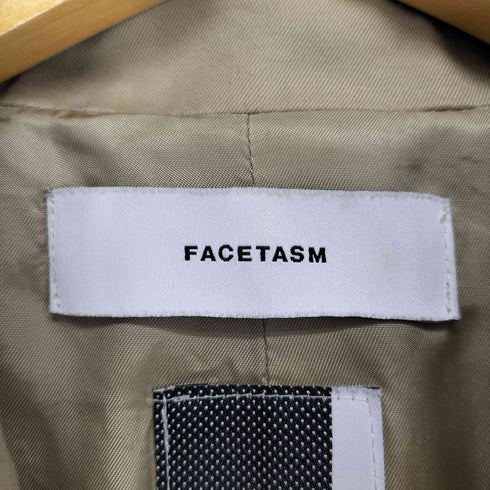 ファセッタズム FACETASM パターンカラー レイヤード トレンチコート メンズ JPN:3