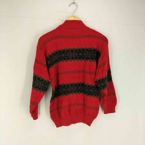 AMERICAN PRIDE USA製 総柄ニット メンズ JPN:M