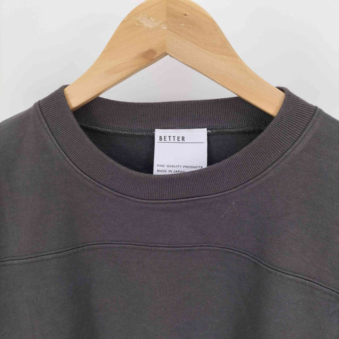 ベター BETTER FOOTBALL T-SHIRT フットボール L/S Tシャツ メンズ JPN:3