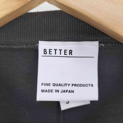 ベター BETTER FOOTBALL T-SHIRT フットボール L/S Tシャツ メンズ JPN:3