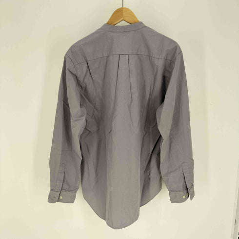 マニュアルアルファベット MANUAL ALPHABET LOOSE FIT BAND COLLAR SHT ルーズ フィット バンドカラー シャツ メンズ JPN:3