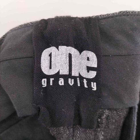 ワングラビティ one gravity ウール混 ヘリンボーンパンツ メンズ JPN:S