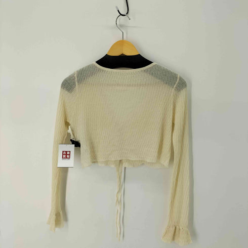 スナイデル snidel 2024AW シアーボレロカーディガン レディース ONE SIZE
