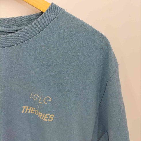 セオリーズ theories ISLE 両面プリント クルーネックTシャツ メンズ JPN:L