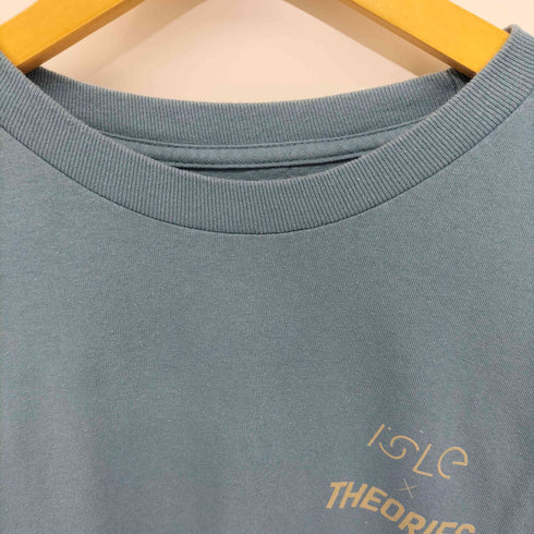 セオリーズ theories ISLE 両面プリント クルーネックTシャツ メンズ JPN:L