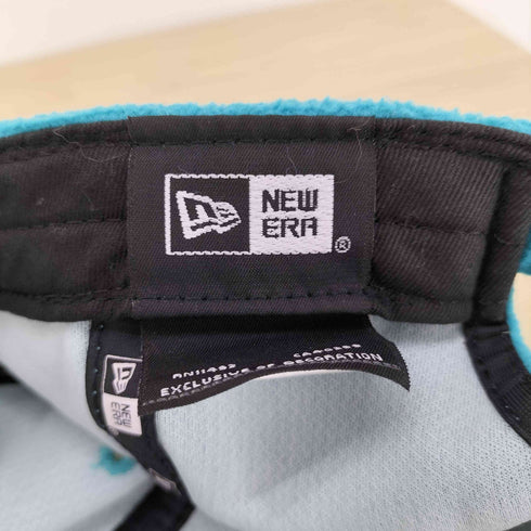 ニューエラ NEW ERA ターコイズブルー マイクロフリース キャップ メンズ
