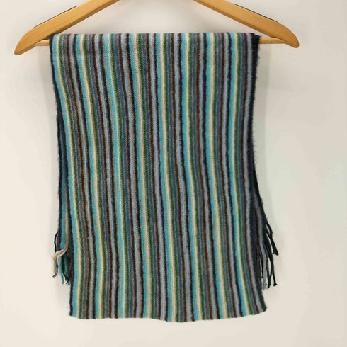 キャサリンハムネットロンドン KATHARINE HAMNETT LONDON アクリル ストライプマフラー レディース FREE