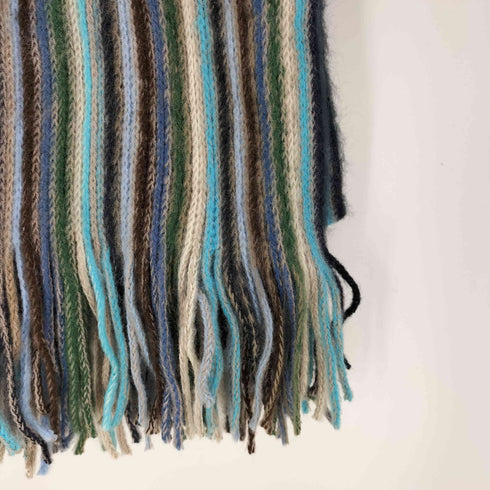 キャサリンハムネットロンドン KATHARINE HAMNETT LONDON アクリル ストライプマフラー レディース FREE