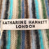 キャサリンハムネットロンドン KATHARINE HAMNETT LONDON アクリル ストライプマフラー レディース FREE