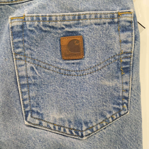 カーハート Carhartt デニムバギーパンツ メンズ 34×32