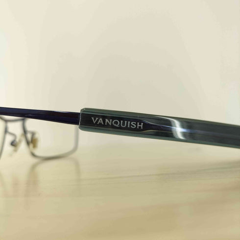 ヴァンキッシュ VANQUISH バイカーイメージ ストレートテンプルフレーム メガネ メンズ 56□16-135