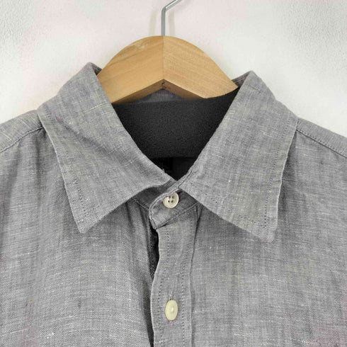 バナナリパブリック BANANA REPUBLIC リネンレギュラーカラーシャツ メンズ JPN:M