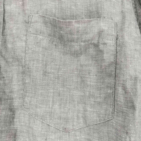 バナナリパブリック BANANA REPUBLIC リネンレギュラーカラーシャツ メンズ JPN:M