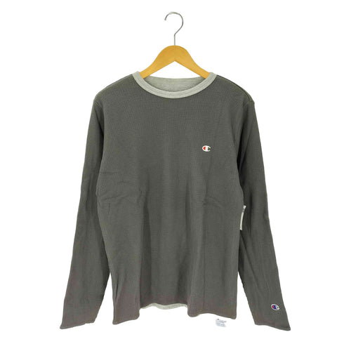 チャンピオン Champion ワッフルクルーネックカットソー メンズ L